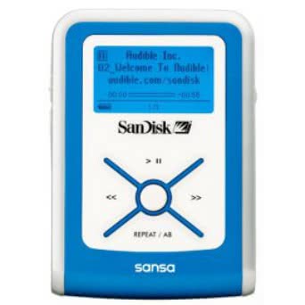 SanDisk SD対応MP3プレーヤー 512MBが2880円の激安!!!