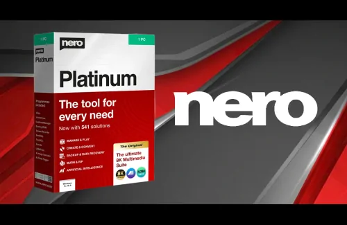 PC作業はNero Platinum SuiteだけでOK！何でもこなす万能ツールボックスソフト！