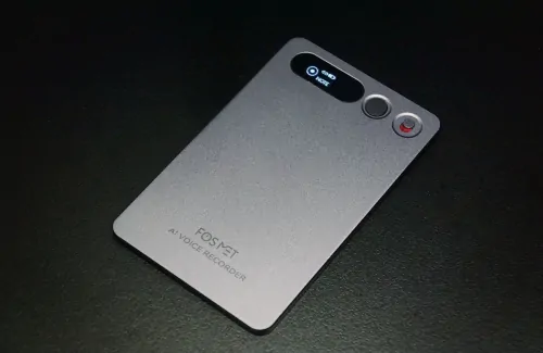 仕事が爆速化!AIボイスレコーダー FOSMETXNote Rec10で議事録や要約を自動作成!