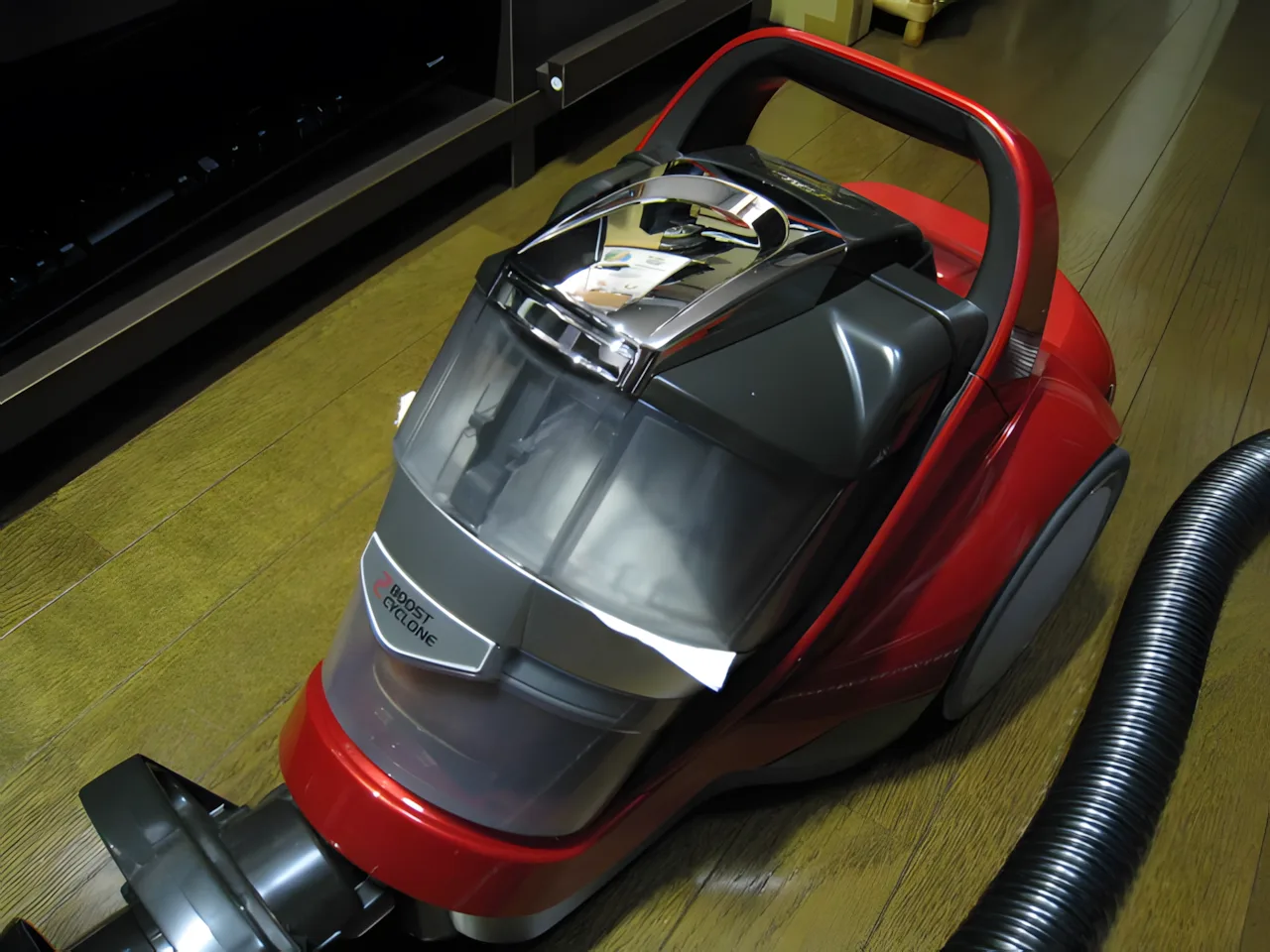 日立掃除機　HITACHI CV-SU7000 日立の2段ブーストサイクロン掃除機 CV-SU7000を買ってみた