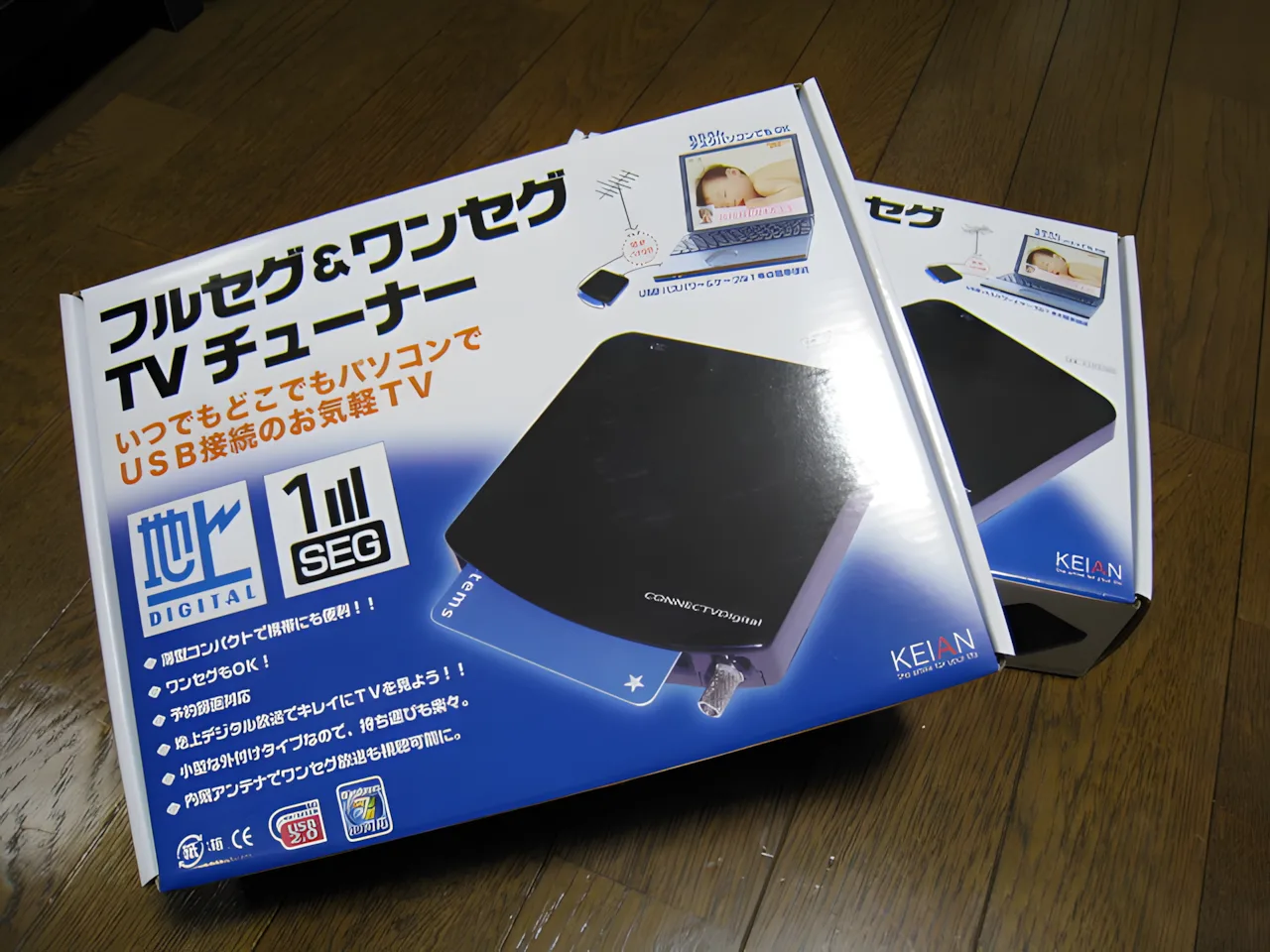 3000円台で買えるUSB地デジチューナーKEIAN KTV-FSUSB2を買って