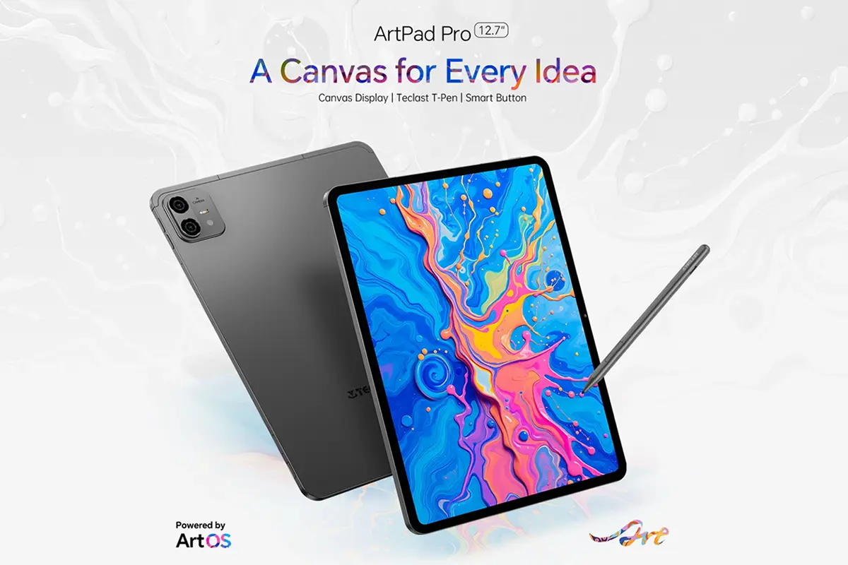 TECLAST Artpad Pro 12.7インチ大画面タブレット ペン対応 お絵かき用タブレットTeclast ArtPad Proがセール！12.7インチなのに