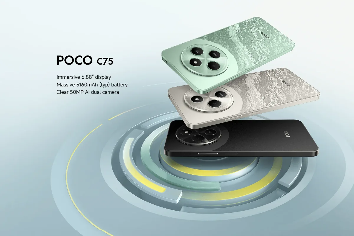 新品未開封 POCO C75 グリーン6GB+128GB simフリー Xiaomi Poco C75 6.88