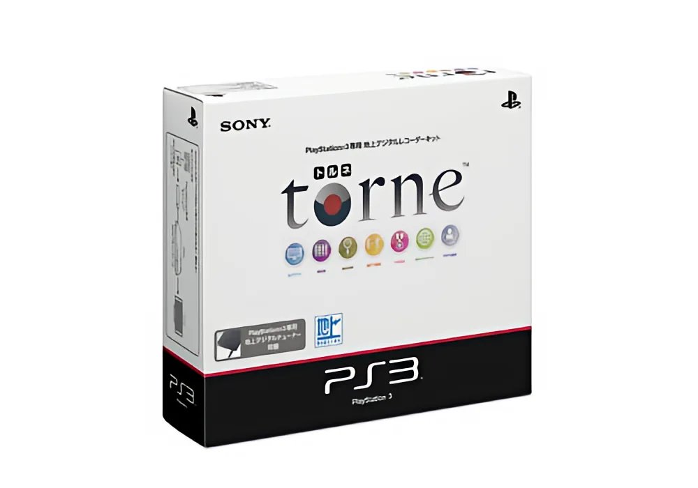 PS3+トルネ PS3で地デジが録画できる「torne」を3月に9,980円で発売すること