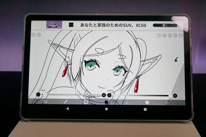 ALLDOCUBE iPlay60のレビュー！筆圧4096段階でお絵かき可能な