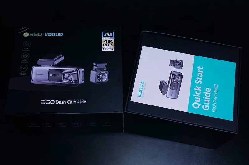 BOTSLAB 最新4Kドライブレコーダー G980H 64GB TFカード付属 Botslab Dash Cam G980H