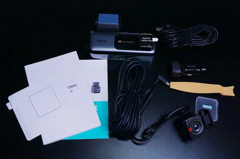 BOTSLAB 最新4Kドライブレコーダー G980H 64GB TFカード付属 BOTSLAB G980Hドライブレコーダーのレビュー！4K撮影＆ADAS