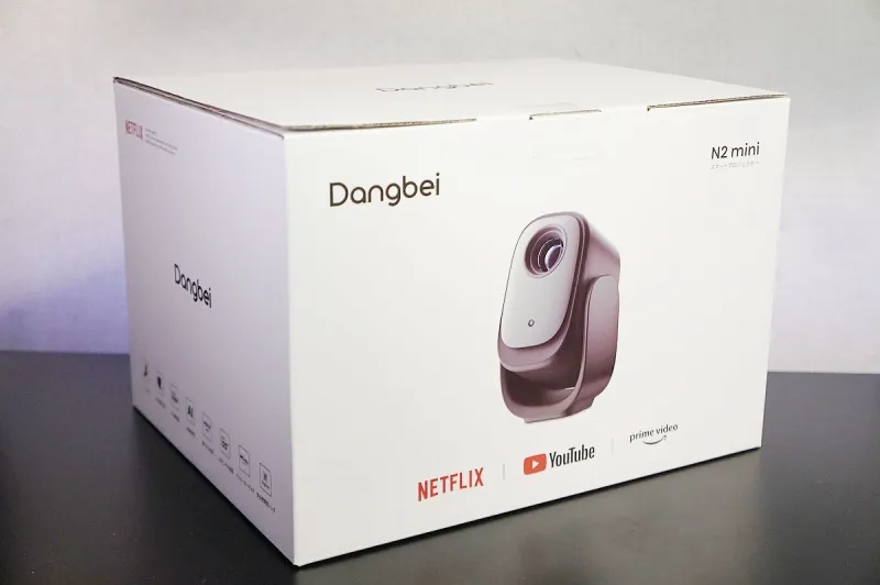 Dangbei プロジェクター N2 mini Netflix公認 天井投影 小型プロジェクター「Dangbei N2 mini」本音レビュー。流行りの