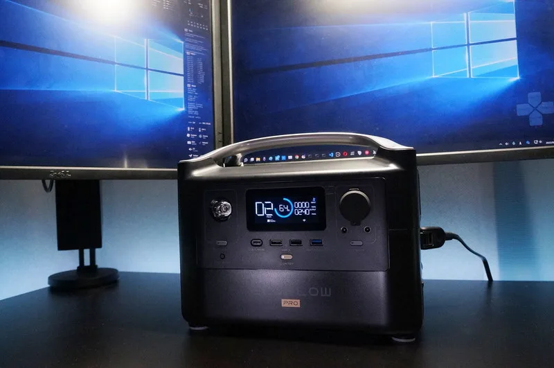 瞬間最大1200W出力のポータブル電源EcoFlow RIVER Proのレビュー