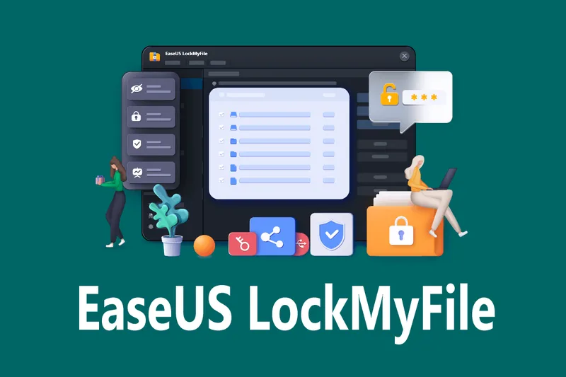 ファイル/フォルダ/ドライブを簡単に隠せるソフトEaseUS LockMyFile