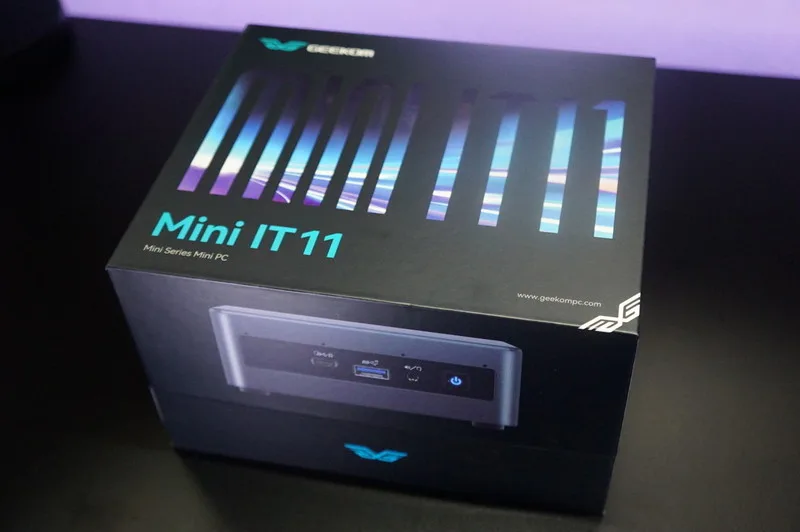 超小型ミニPC GEEKOM Mini IT11のレビュー！i7-11390H/32GB/1TB