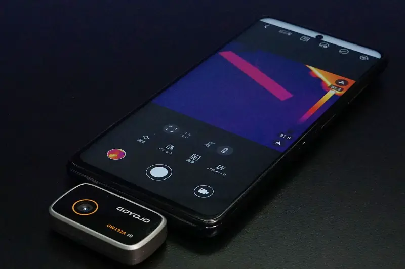 スマホがサーマルカメラになるGOYOJO GW192Aのレビュー！コスパ最高1万