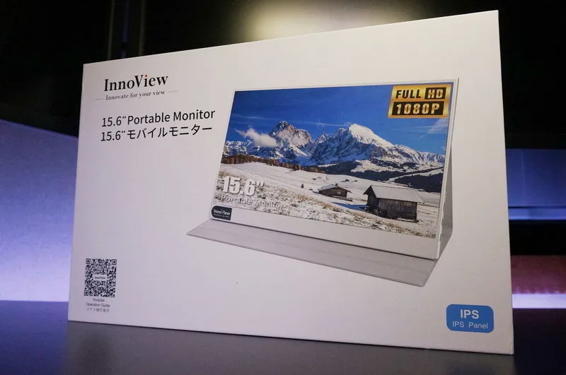 15.6インチ モバイルモニター InnoView INVPM406のレビュー