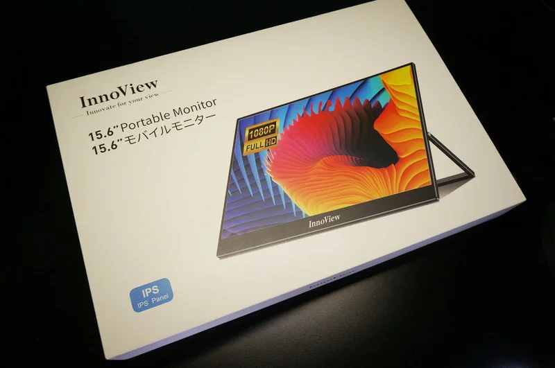 iPhoneが接続できるモバイルモニターInnoView INVPM001のレビュー