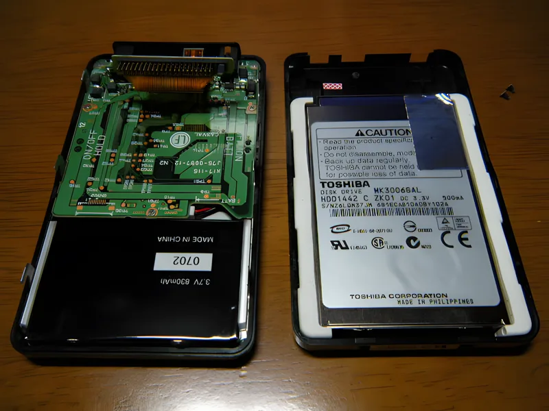 KENWOOD media kegシリーズ「HD30GB9」のHDDを換装してみた