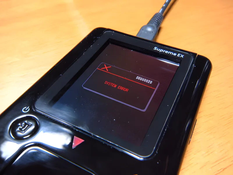 KENWOOD media kegシリーズ「HD30GB9」のHDDを換装してみた