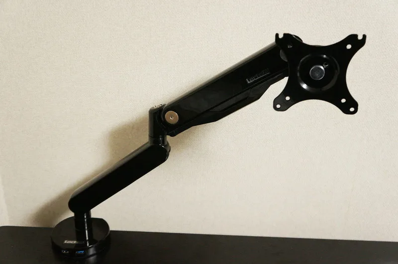 Loctek ガススプリング式 モニターアーム 型番D8T 在宅ワークがもっと快適になるモニターアームレビュー Loctek フル