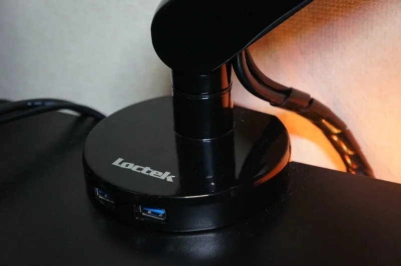 Loctekのガス圧式 液晶モニターアーム D8のレビュー！ - ShopDD