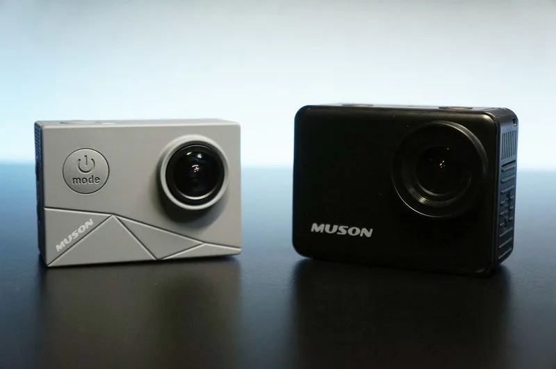 MUSON ULTRA1 アクションカメラなど本体３台お得セット MUSON ULTRA1使い方＆撮影例レビュー：アクションカメラ本体が
