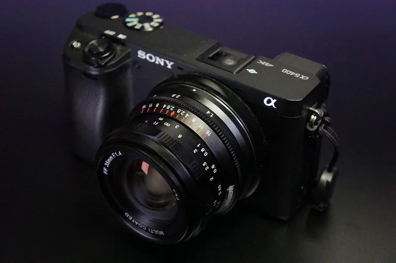 PERGEAR 35mm F1.4 マニュアル単焦点レンズ(Eマウント)の
