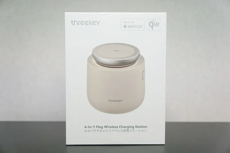 Apple製品の充電器はこれだけでOK！Threekey 4in1 MagSafeワイヤレス