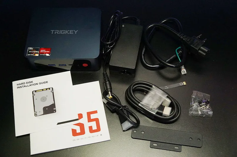g*r様 【ミニPC】TRIGKEY Speed S5 コスパの良いミニPC TRIGKEY Speed S5のレビュー！Ryzen5 5500U