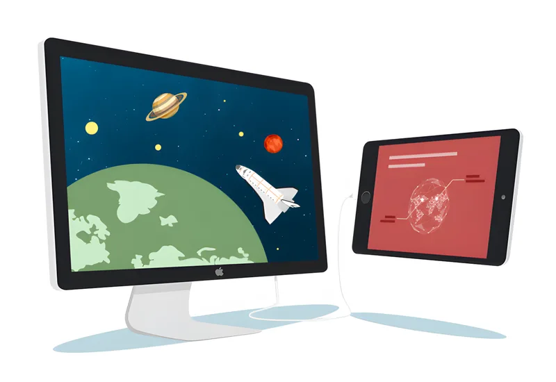 タブレットやスマホをPCのサブディスプレイ化できるTwomonUSBが