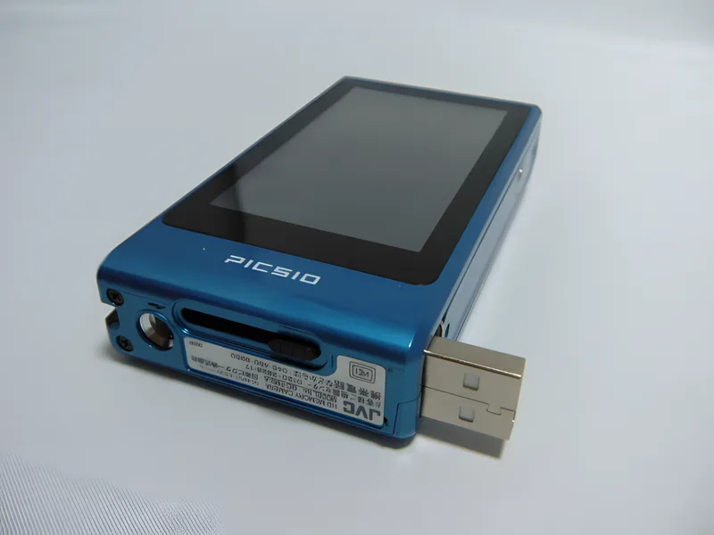 JVC PIC SIO GC-FM2 HDメモリーカメラ　ブルー JVC PIC SIO GC-FM2 HDメモリーカメラ ブルー