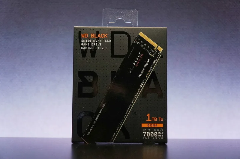 WD_BLACK SN850 NVMe M.2 SSDのレビュー！PCIe Gen4で最大7000MB