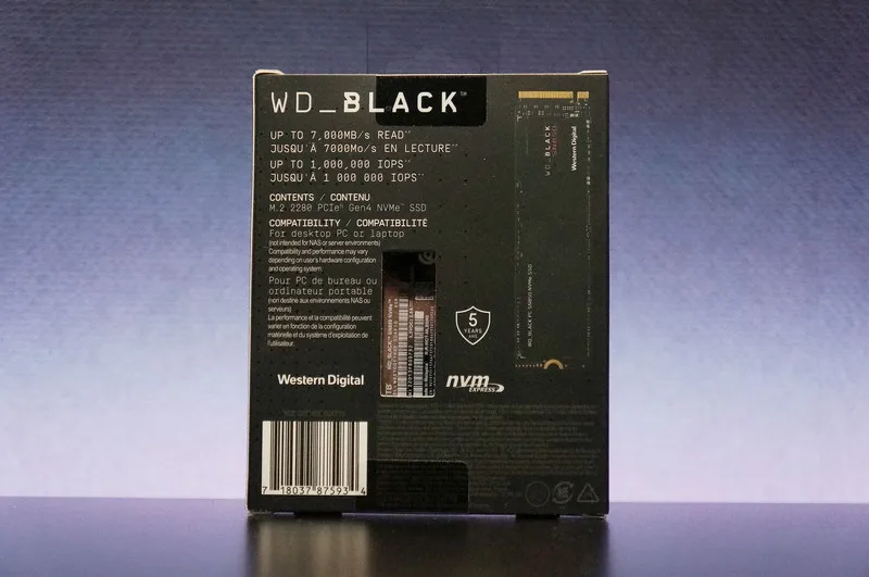 WD_BLACK SN850 NVMe M.2 SSDのレビュー！PCIe Gen4で最大7000MB