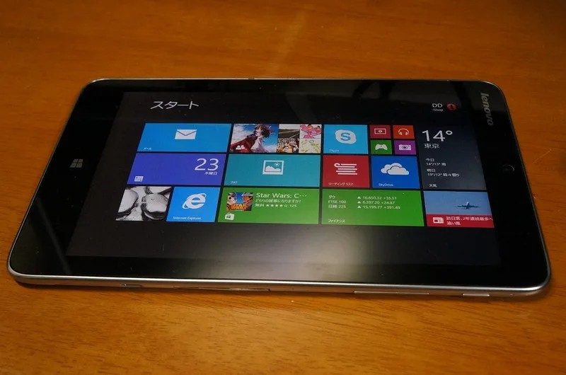 Lenovo Miix2.8 タブレット 激安で薄型軽量Windows8タブレットLenovo Miix 2 8を買ってみた