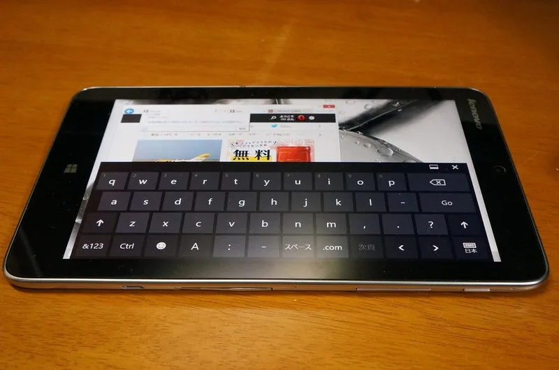 激安で薄型軽量Windows8タブレットLenovo Miix 2 8を買ってみた！ - ShopDD