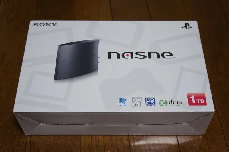 PS3ハード　nasne 1TBモデル(状態：箱(内箱含む)状態難) 突然nasneが壊れたので修理に出して新品の1TBモデルに交換して