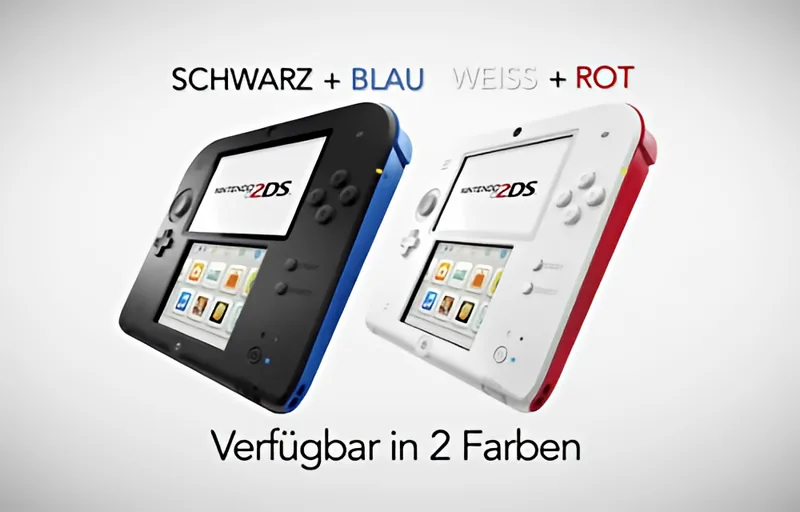 3D機能や折りたたみなどを取り除いた3DSの廉価版Nintendo 2DSを発表