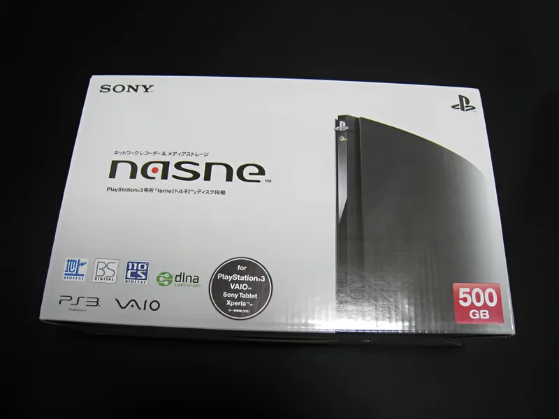 PS3 NASNE(ナスネ) 500GB Sony Nasne Adds TV Tuner and 500GB of NAS to PS3